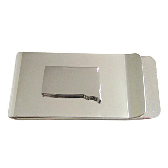 south-dakota-thumb-  South Dakota State Map Shape Money Clip